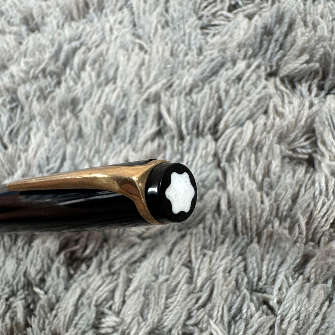 MONT BLANC モンブラン 万年筆 NO22 ブラック ×ゴールド