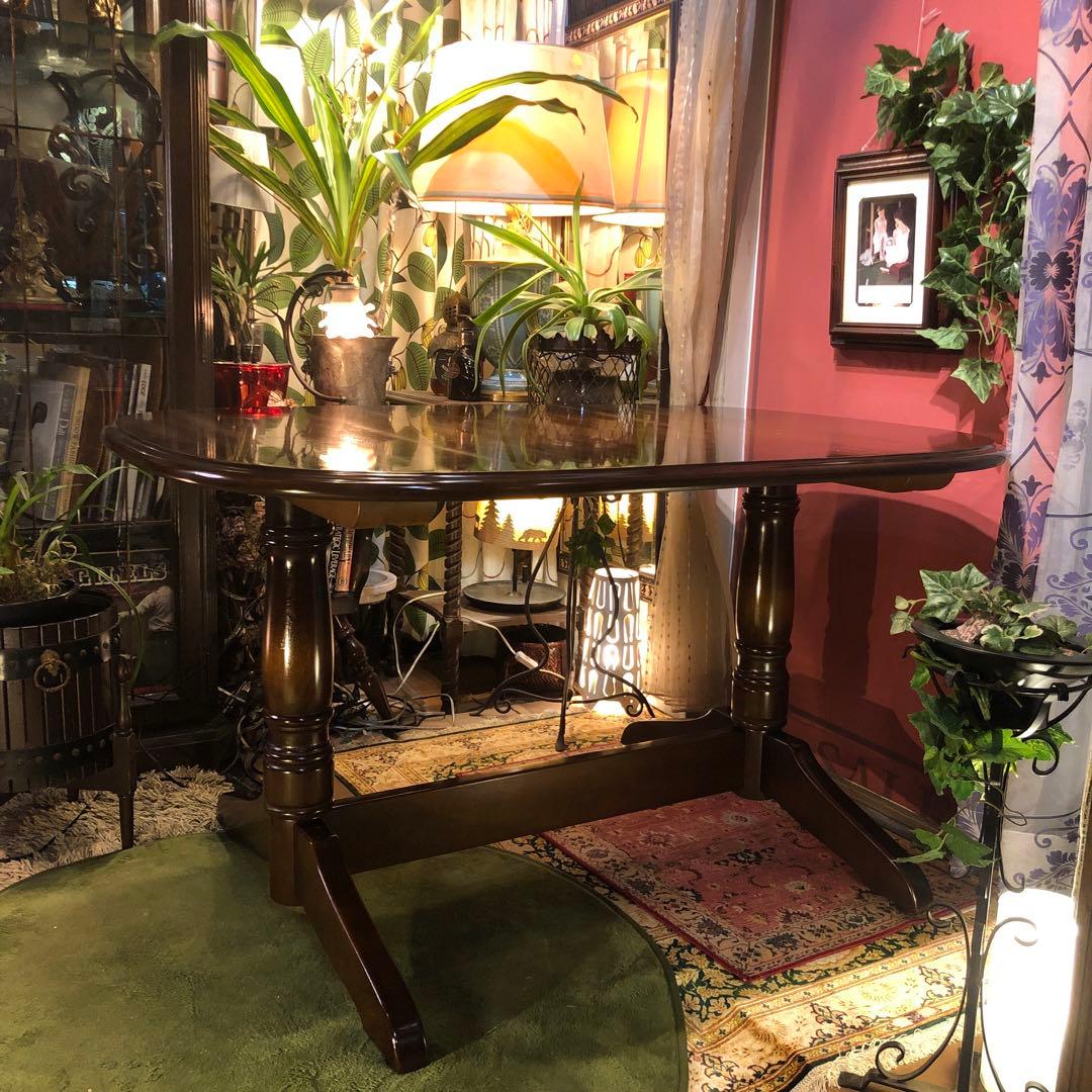 ま　天板のみ　極美品　キツツキマーク ヴィンテージ ダイニングテーブル