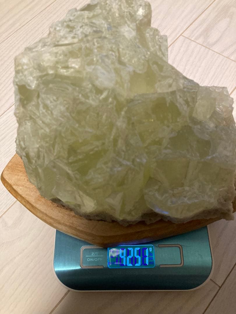 稀少　鑑賞石　台座付き