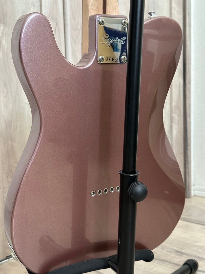 Fender スクワイヤー テレキャスター デラックス バーガンディー