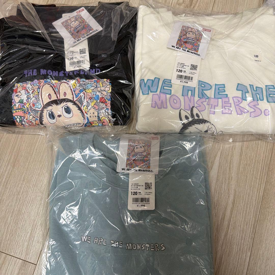 UNIQLO ユニクロ　ラブブ　トレーナーセット