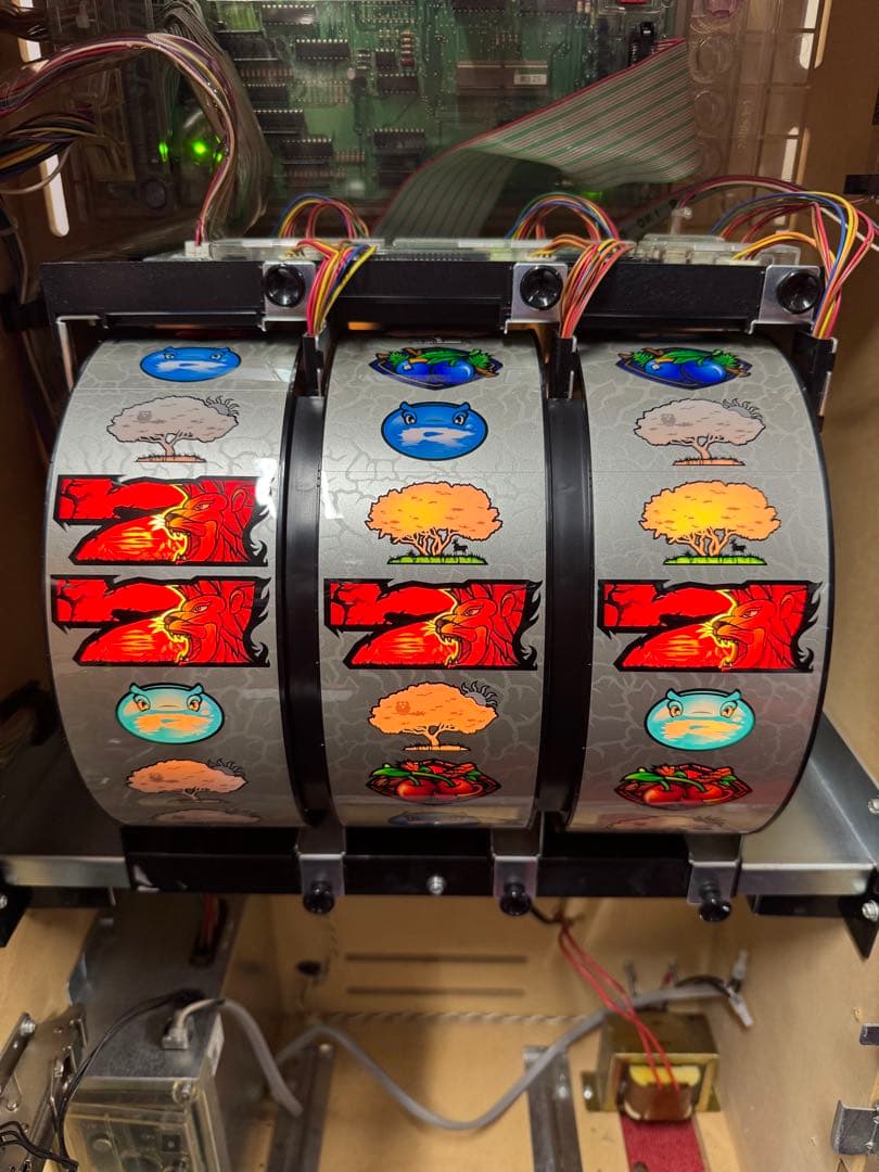 パチスロ 実機 獣王 王者の帰還 不要機付
