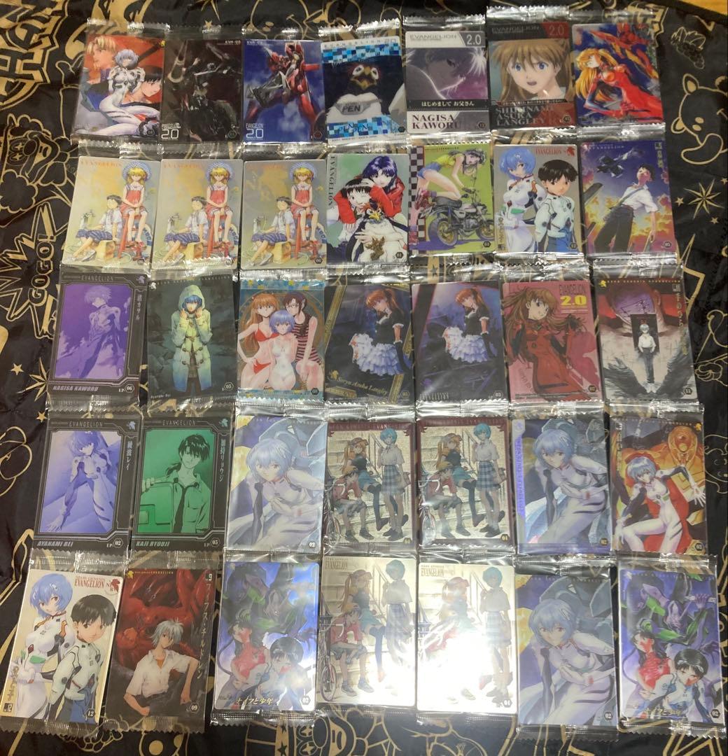 【ゲリラ値下げ】新世紀エヴァンゲリオン　ウエハース　カード　未開封　まとめ売り