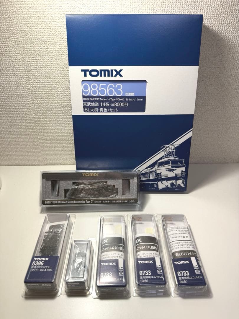 Tomix 東武 SL大樹 C11-32 ＋14系・ヨ8000系 ＋室内灯 フル