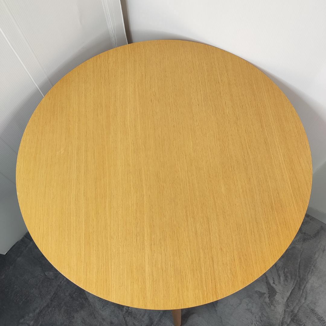 「数日セール】丸テーブル　ちゃぶ台 円形テーブル 幅80cm高さ70cm