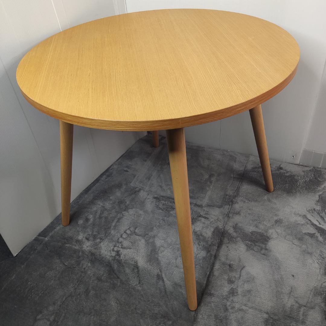 「数日セール】丸テーブル　ちゃぶ台 円形テーブル 幅80cm高さ70cm