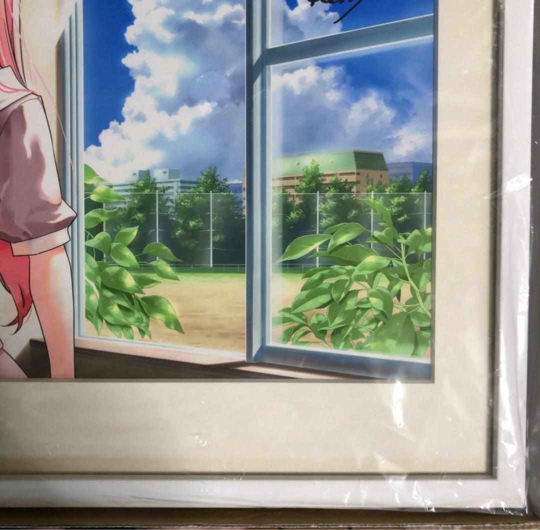 畑健二郎展 トニカクカワイイ 12巻表紙 サイン入り 複製原画