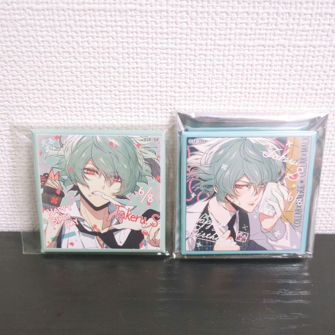 笹塚尊 スクエア缶バッジ