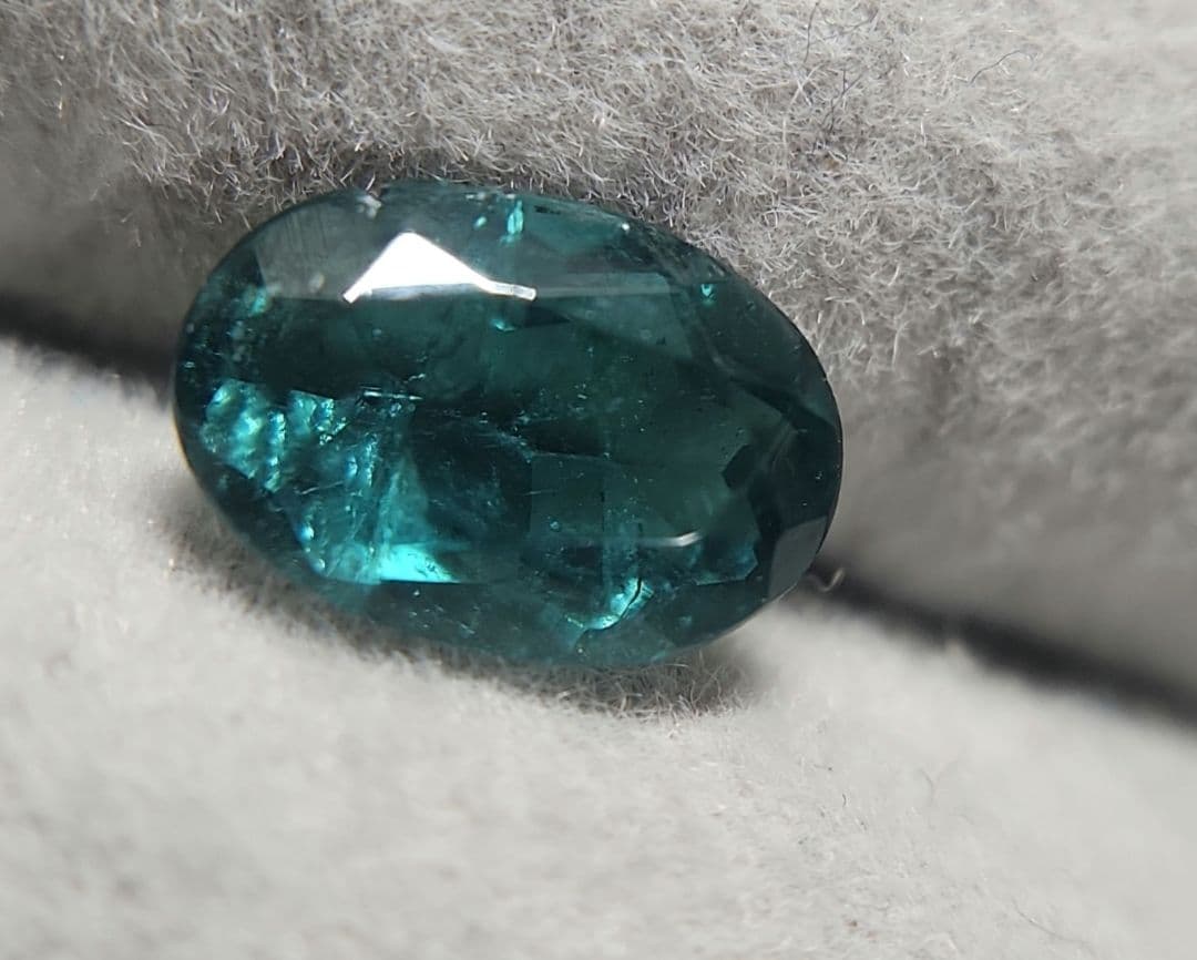 天然ブルーグリーントルマリン 1.538ct