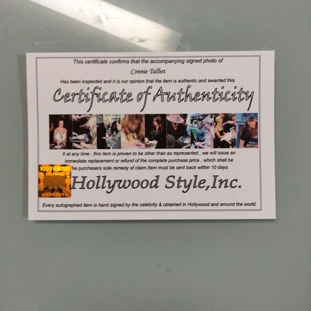 コニー・タルボット直筆サイン入り超大型写真…Connie Talbot