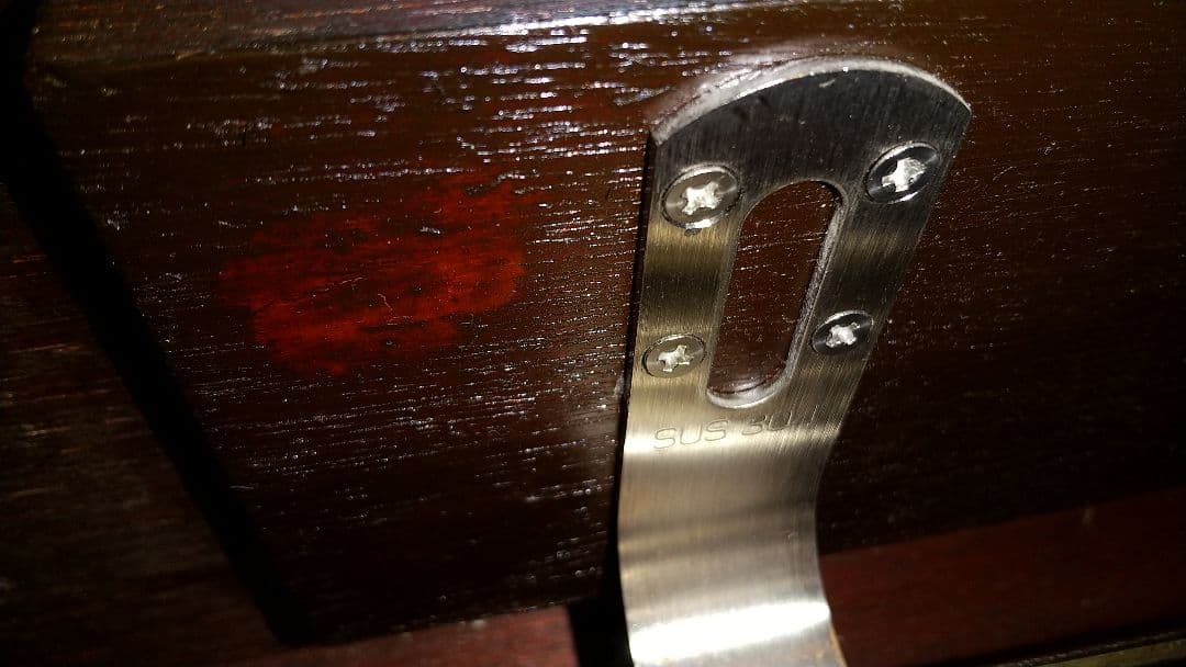 軍刀・儀礼刀サーベル(鞘無し)＋ 刀箱 (自作) ２点セット！