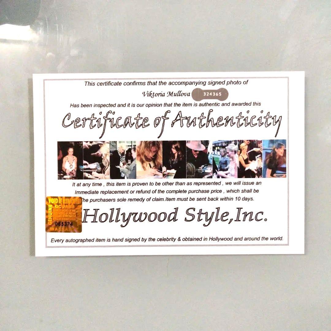 ヴィクトリア・ムローヴァ直筆サイン入り超 大型写真 ロシアのヴィオリニスト…