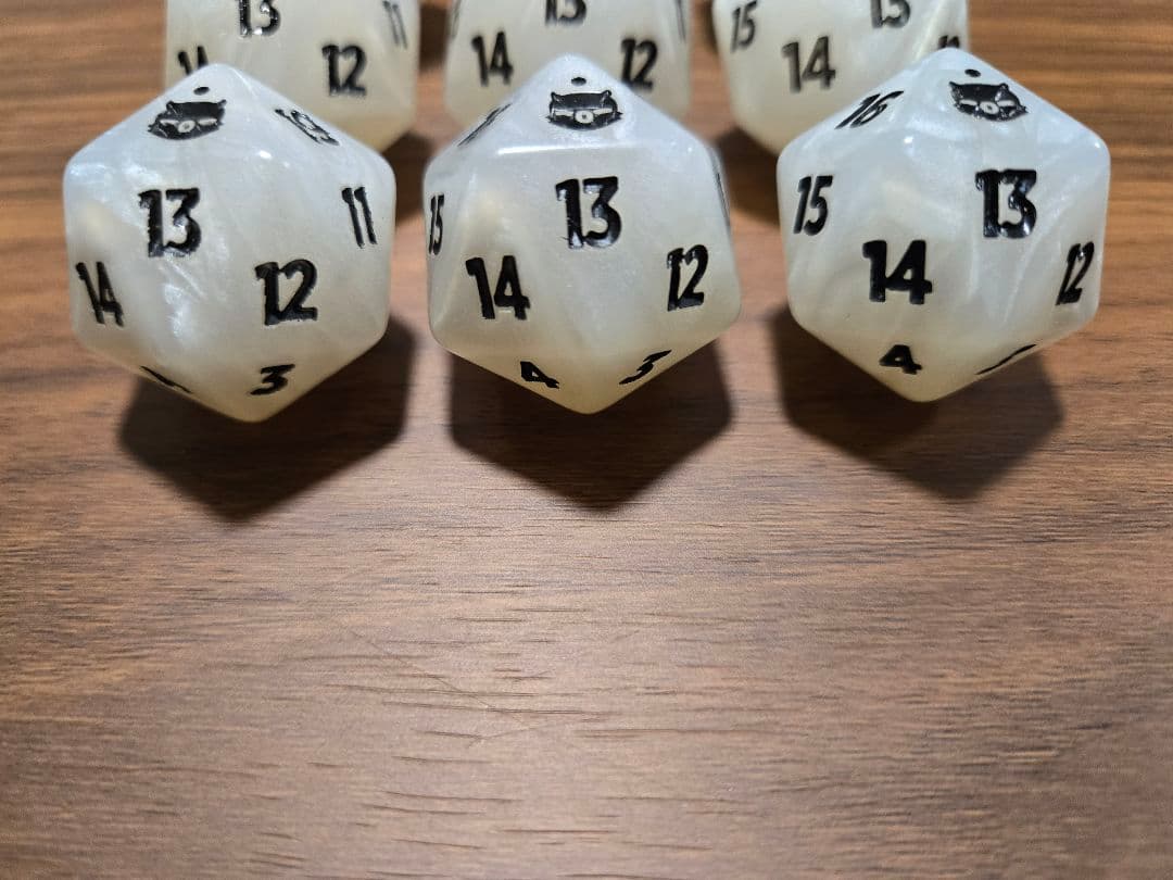 11個セット【バンドル限定】モーグリダイス　サイコロ　20面ライフカウンター