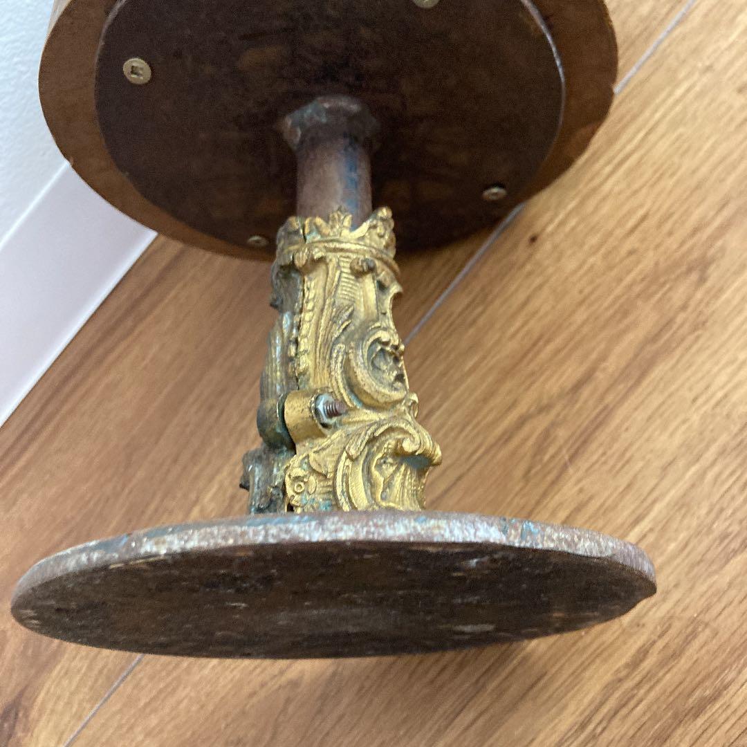 イギリスアンティークビンテージハットメイカーマネキン木製アイアン　アトリエ工場