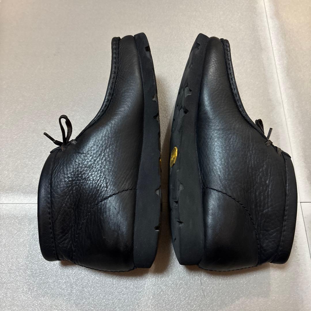 クラークス ワラビーブーツ ゴアテックス 26本革 ビブラム 黒