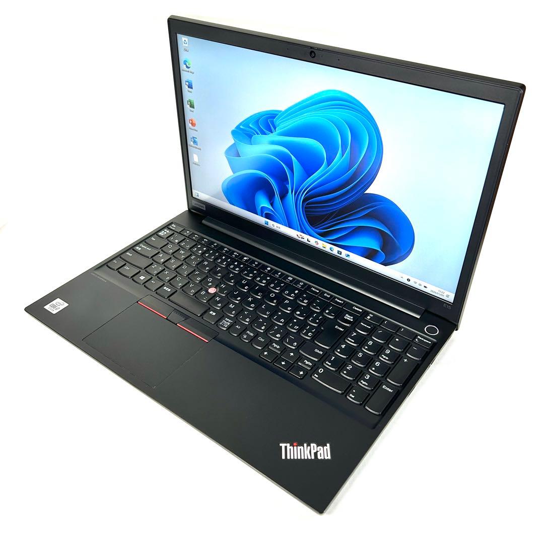 美品 Lenovo ThinkPad E15 i7 16GB バッテリー良好