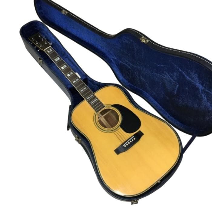 Y ジャンク GLORIA アコースティックギター ケース カポタスト付き