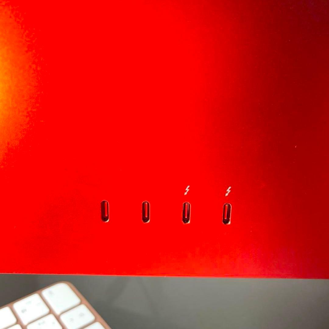 【美品】　iMac 24インチ　M1 256GB 8GB ピンク（元箱あり）