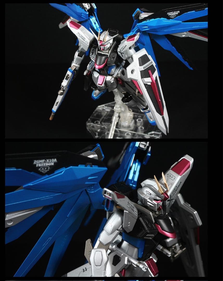 MGフリーダムガンダム 改修塗装完成品
