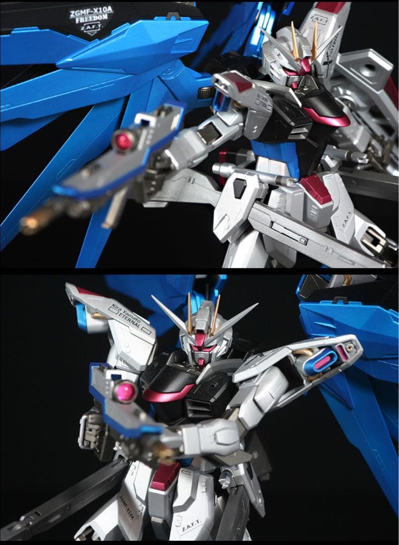 MGフリーダムガンダム 改修塗装完成品