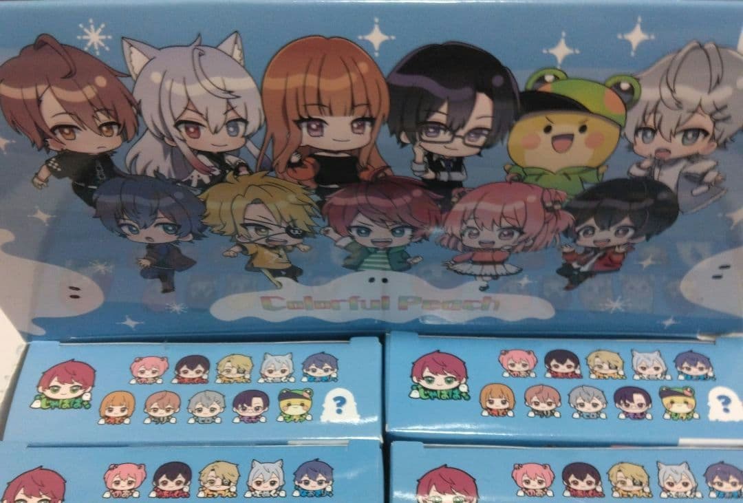 カラフルピーチ　ラバークリップ