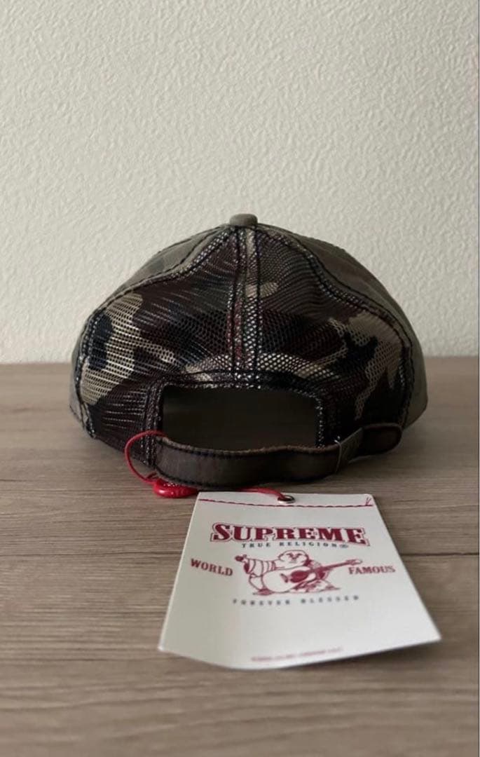Supreme True Religion Mesh Back カモ柄キャップ