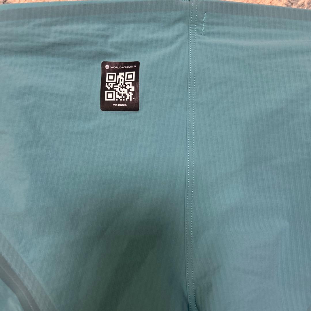 美品⭐︎Mizuno 競泳水着 ライトブルー/ブラック②Ｍ