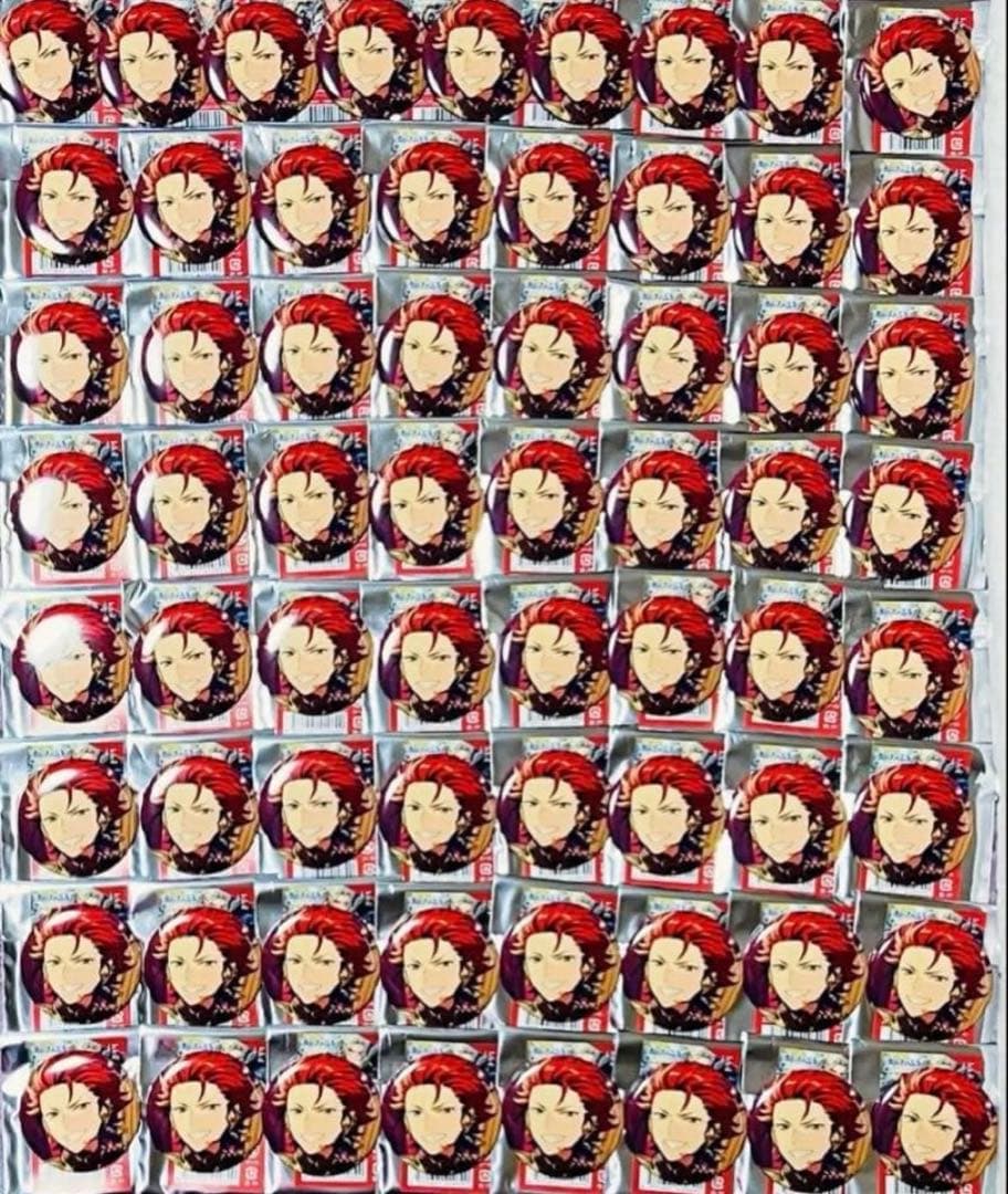 あんスタ 鬼龍紅郎 コレ缶 缶バッジ jun 開花後 IDOL