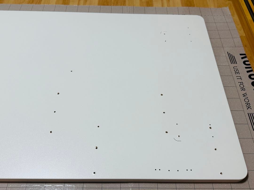 Flexispot パソコンデスク用天板のみ ホワイト 幅160 奥行70