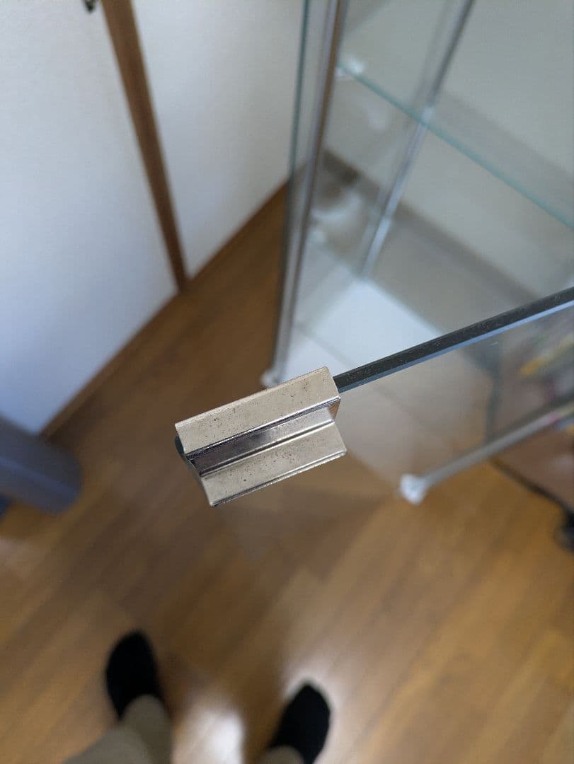 不二貿易コレクションケース フィギュアケース 4段 　ガラスディスプレイケース