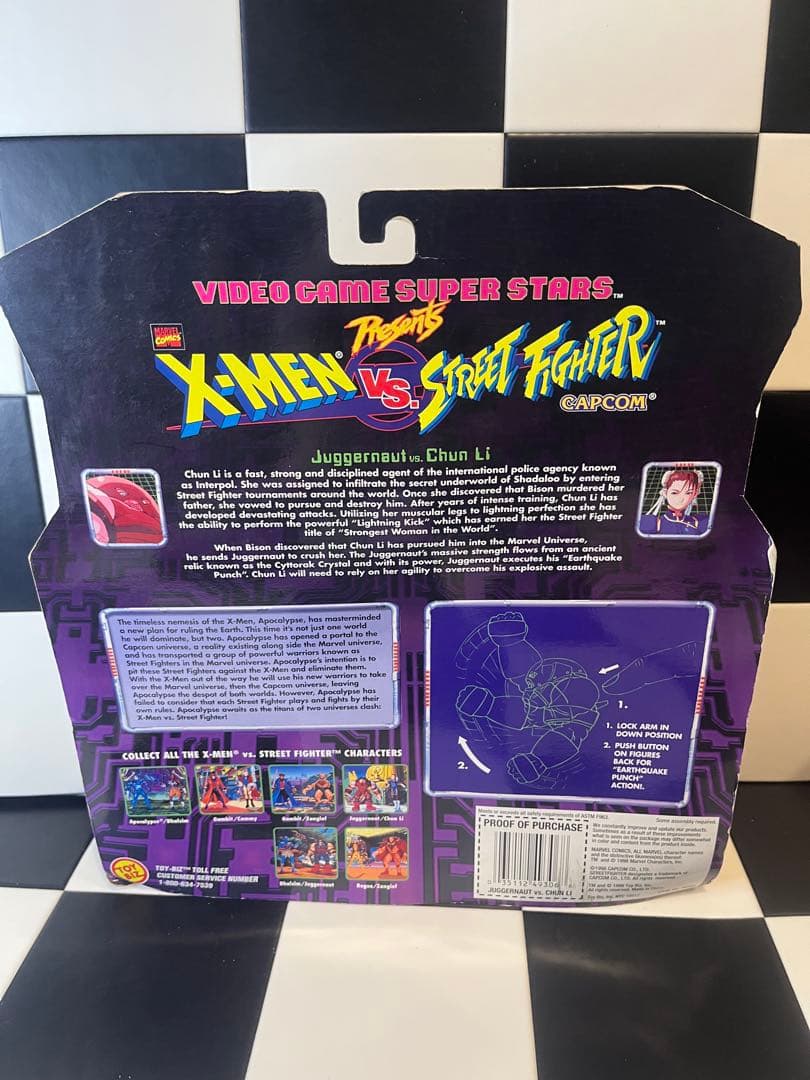 貴重　トイビズ　エックスメンVSストリートファイター　ジャガーノート　春麗