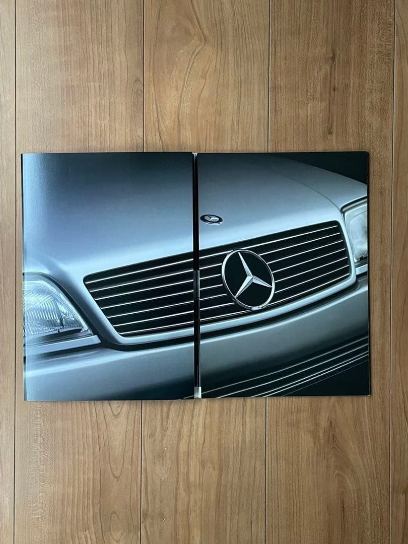 メルセデス・ベンツ 500SL カタログ+タミヤ　1/24 プラモデル 末開封