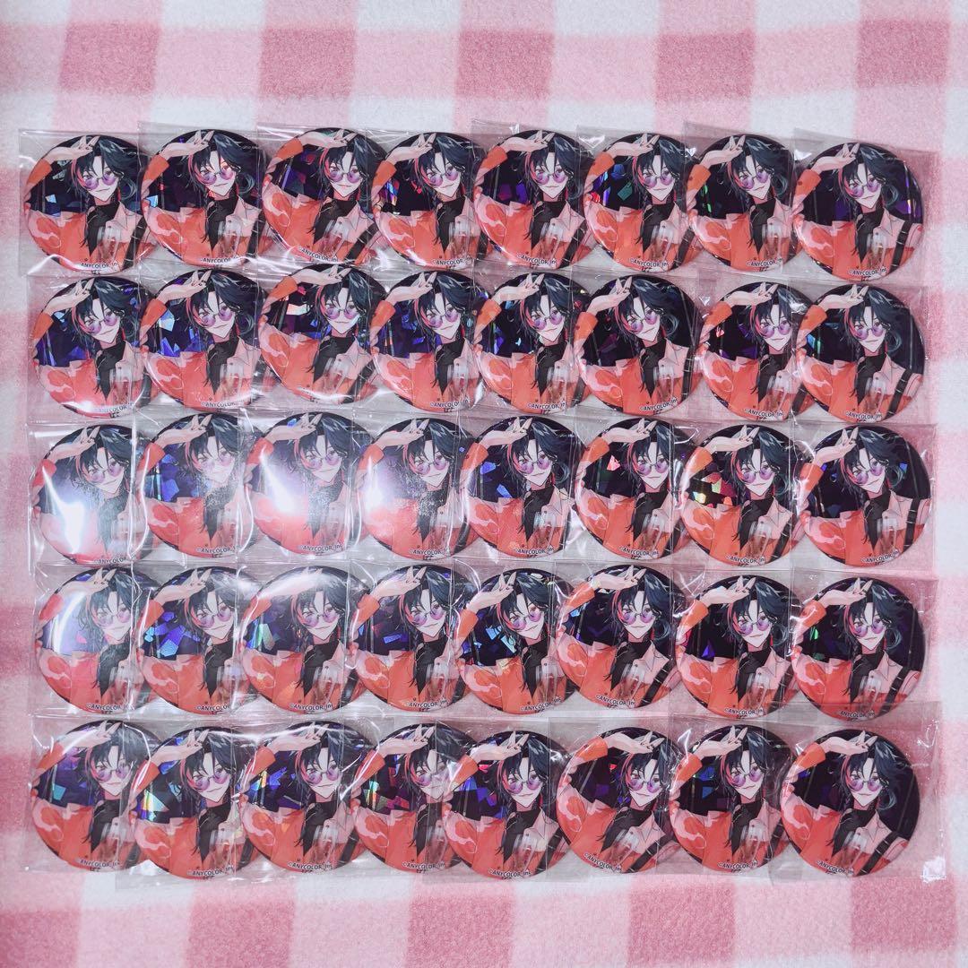 にじさんじ 魁星 串かつでんがな レア 缶バッジ