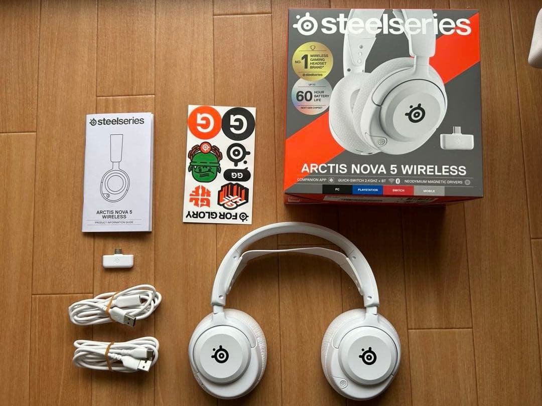 SteelSeries ワイヤレス ゲーミングヘッドセット