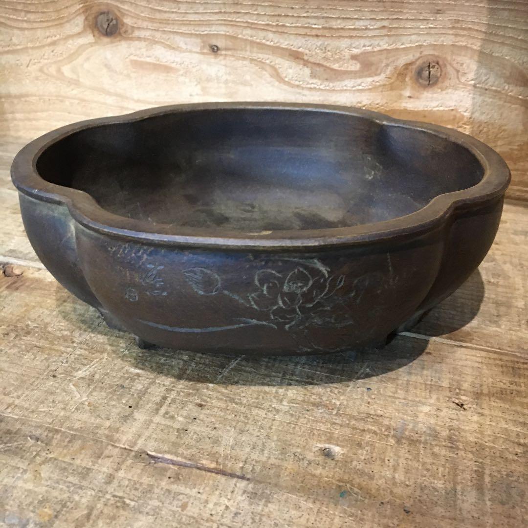 送料込み 骨董 年寄り趣味 盆栽 中国骨董 陶器