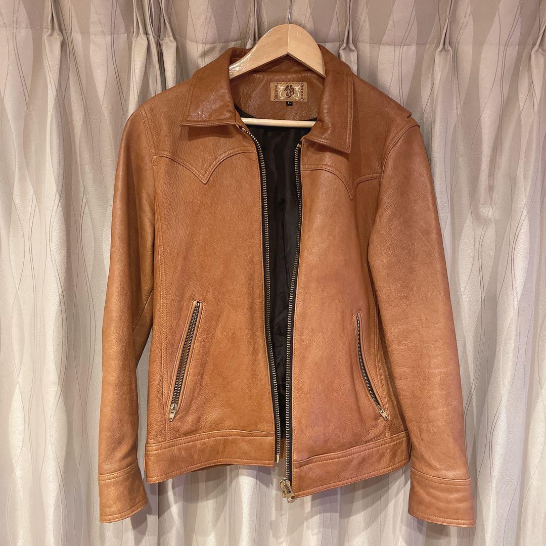 錦 LOWBLOW KNUCKLE レザージャケット