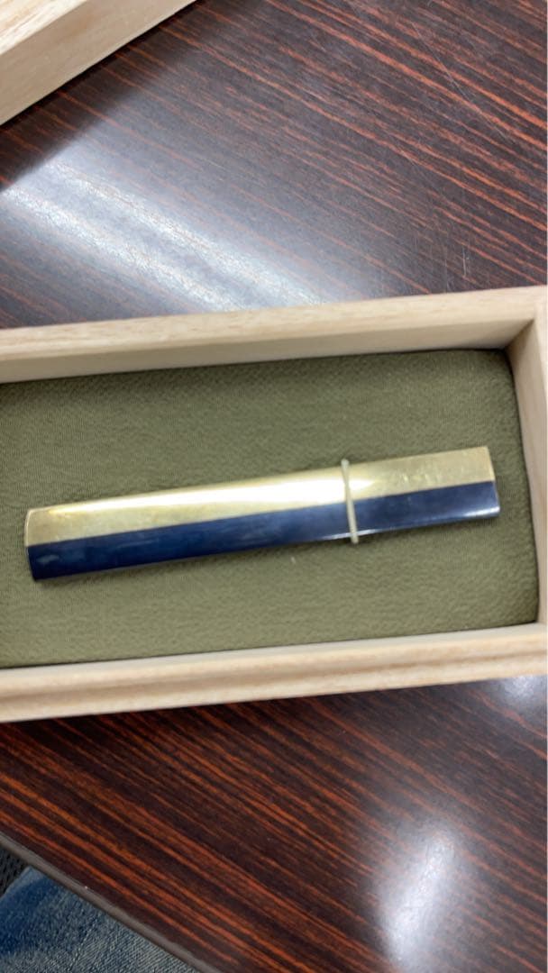 後藤系小柄袋(シルバーとゴールドの小柄袋)