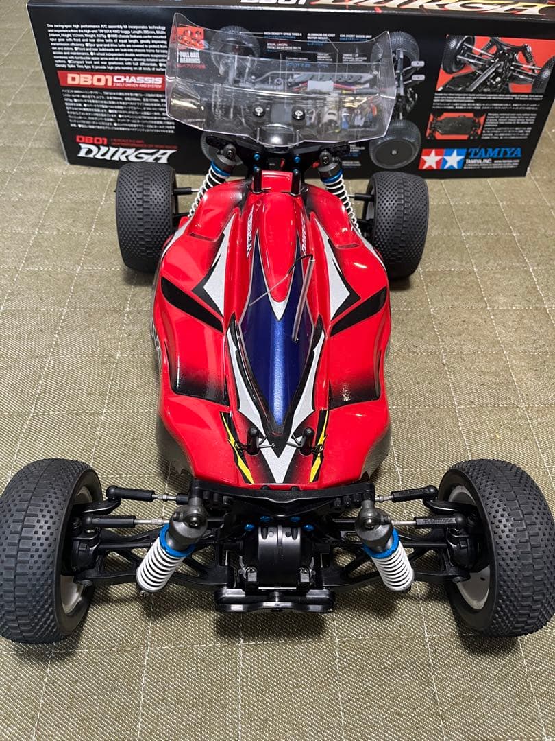 TAMIYA DB01 DURGA レッド バギー　一応ジャンク　おまけあり