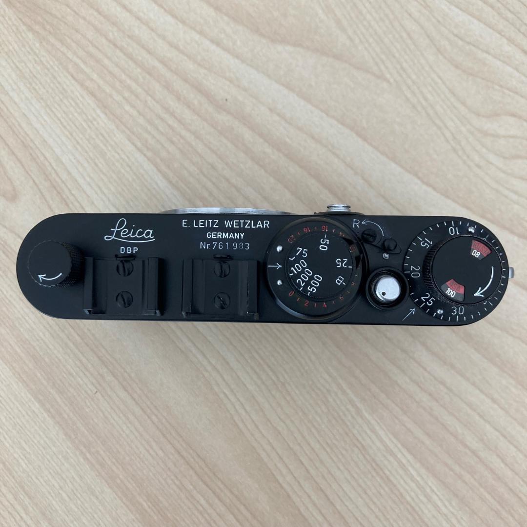 s*r様 バルナックライカ1f ブラックボディ　Leica 1f レッドダイヤル