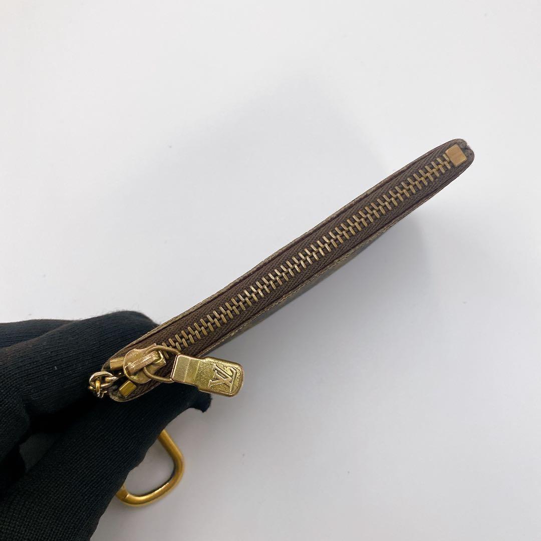 ルイヴィトン モノグラム ポシェットクレ ケース 小銭入れ チェーン