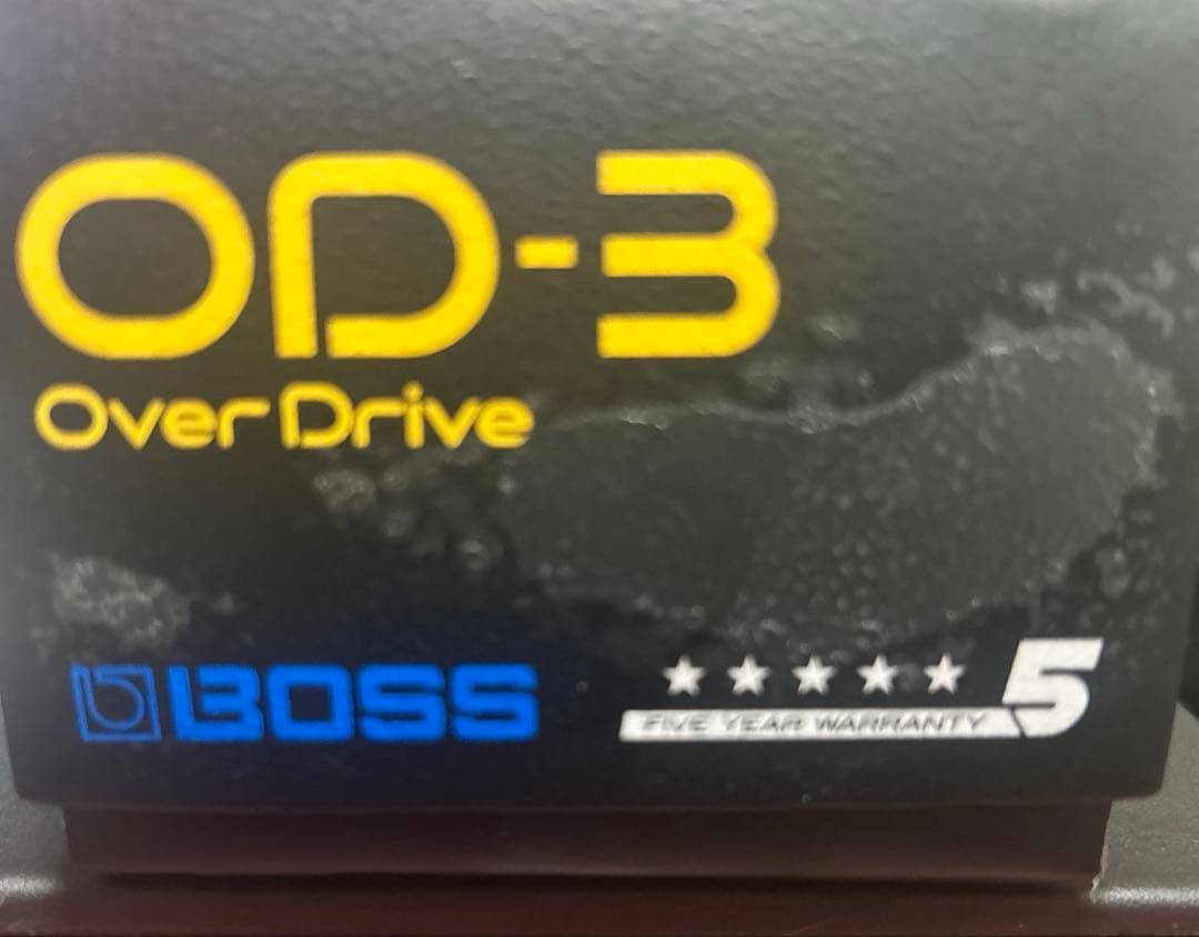 BOSS OD-3 OverDrive 美品動作品