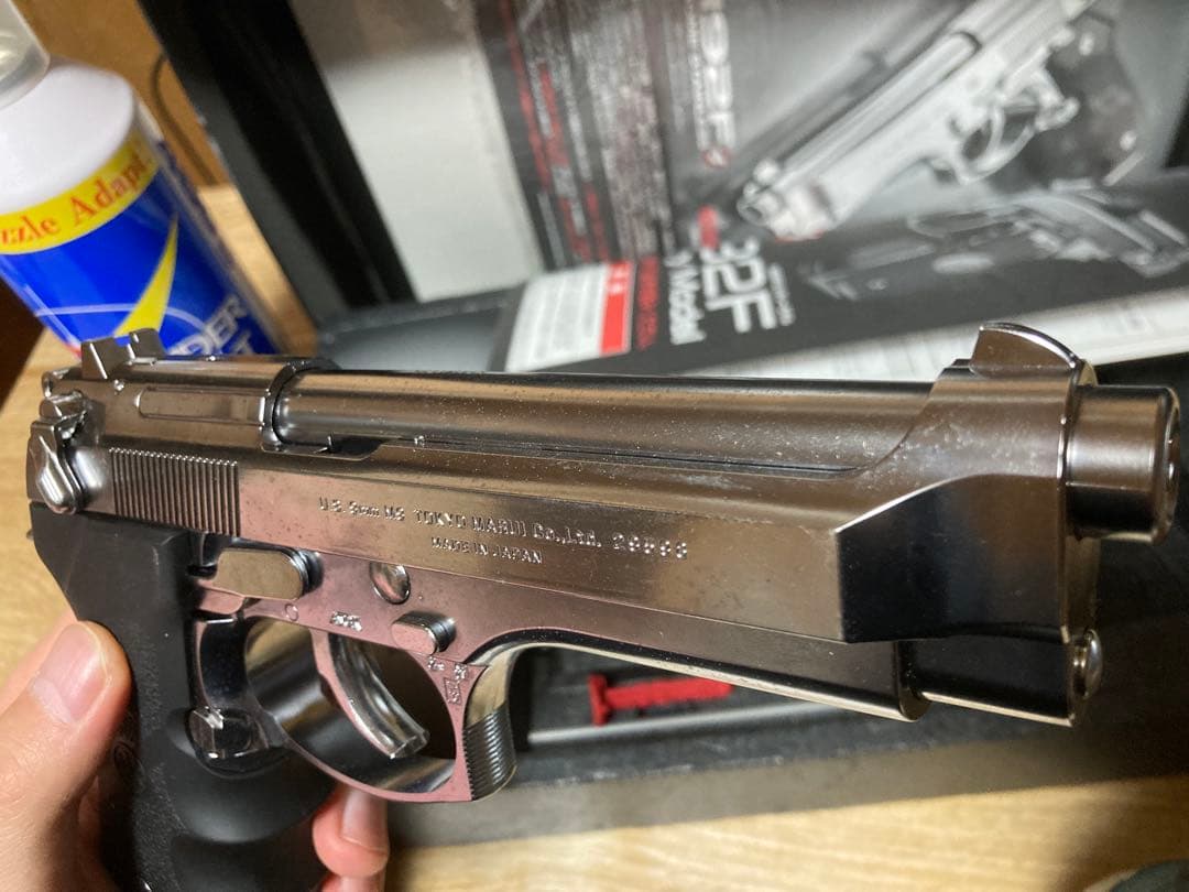 東京マルイ M92F クロームステンレス モデルガン