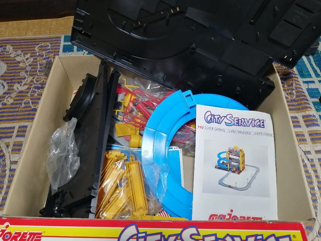 【レア物】マジョレット　シティサービス　スーパーガレージ　レトロ　おもちゃ