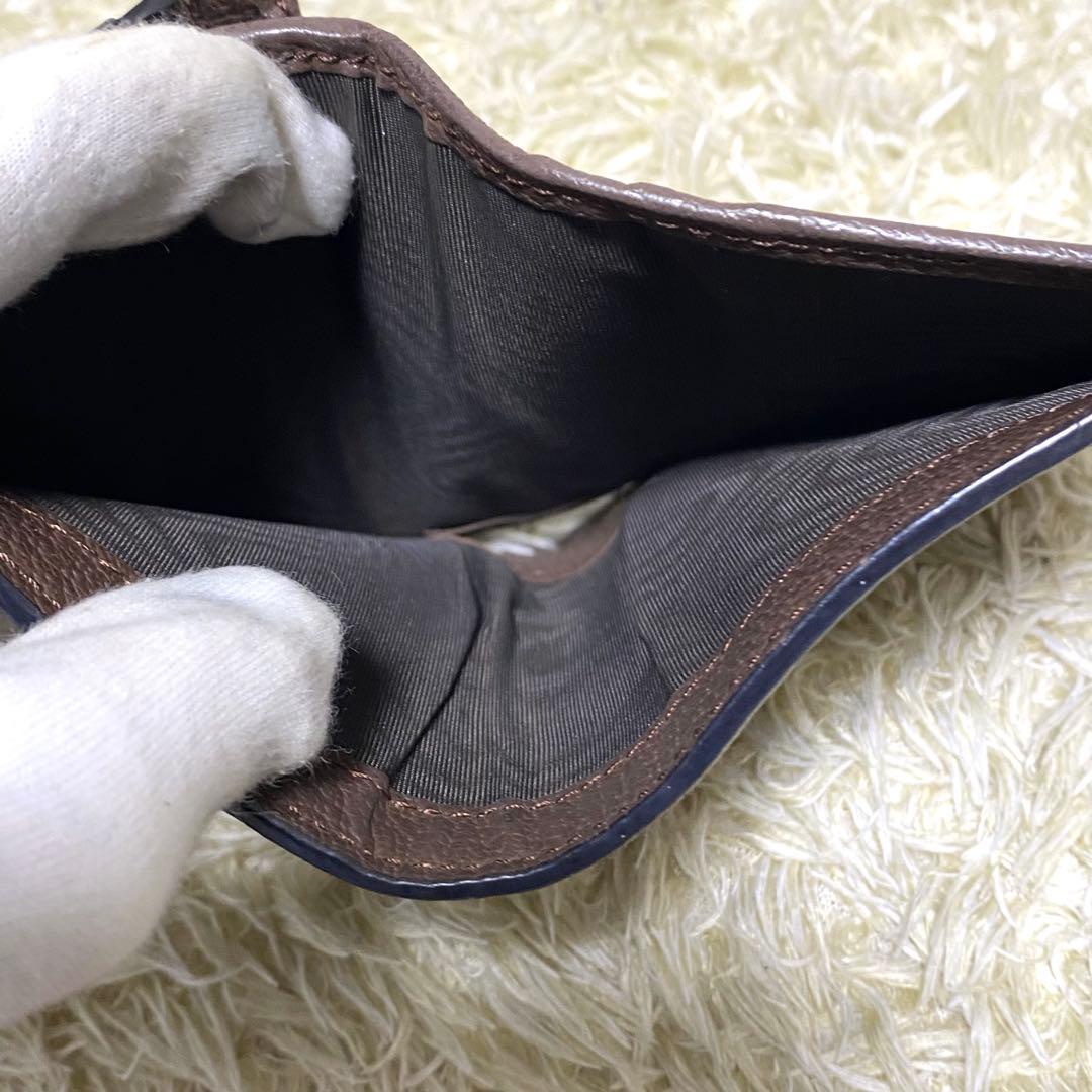 美品✨ GUCCI グッチ GGスプリーム 折り財布 オフィディア 二つ折り