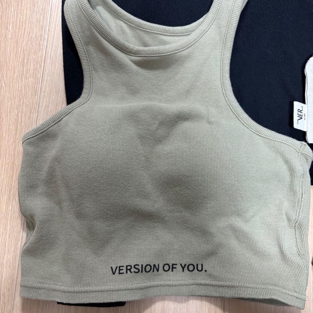 version of you ちゃぴさん バージョンオブユー タンクトップ
