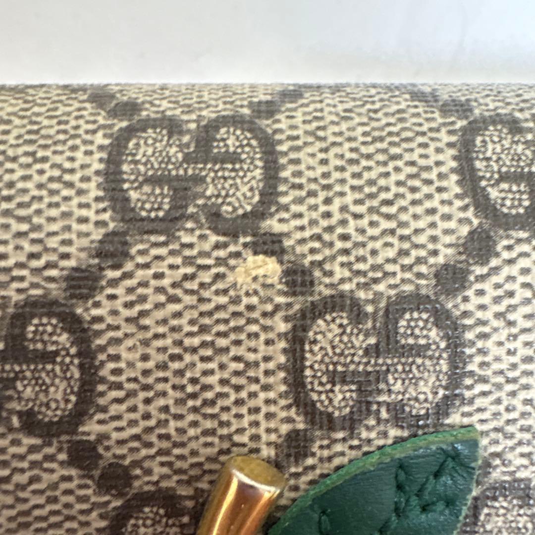 GUCCI 二つ折り財布 さくらんぼ チェリー