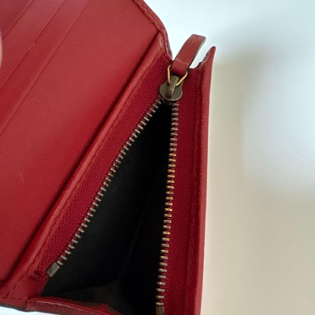 GUCCI 二つ折り財布 さくらんぼ チェリー