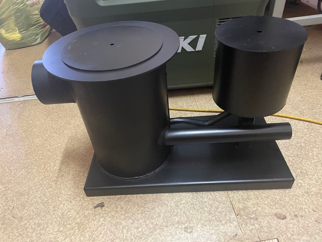 廃油ストーブ　耐熱塗装　高品質　送風機付き