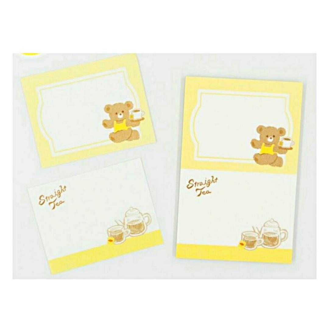 リプトン　ニコイチmemo　　12枚　おすそ分け　古川紙工