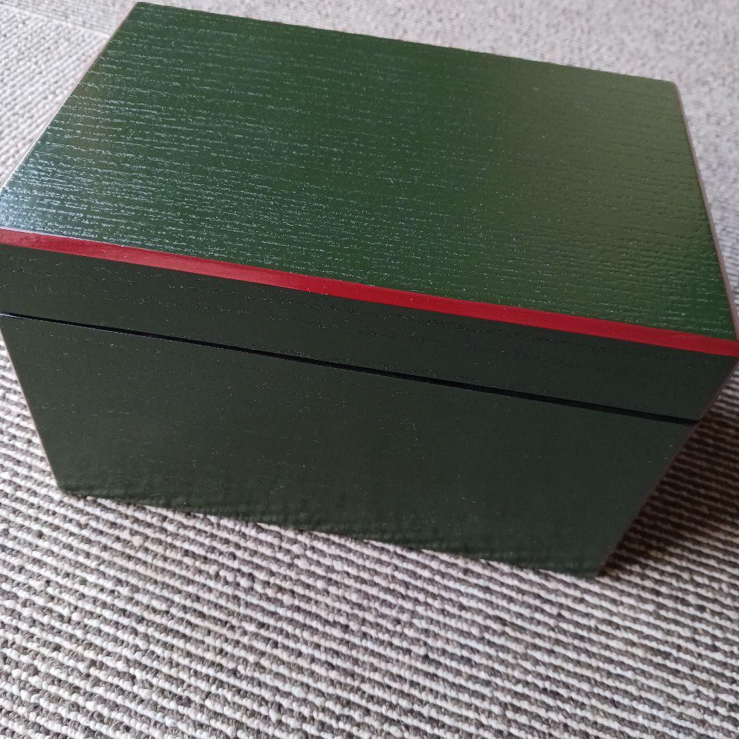 茶道具一式 深緑色茶箱　野点